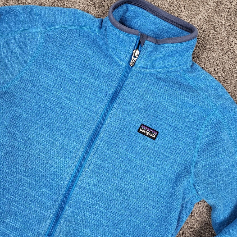 Patagonia Better Sweater Jacket Womens S Blue Full Zip Fleece 25541